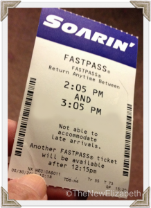 Fastpass for Soarin' Corners