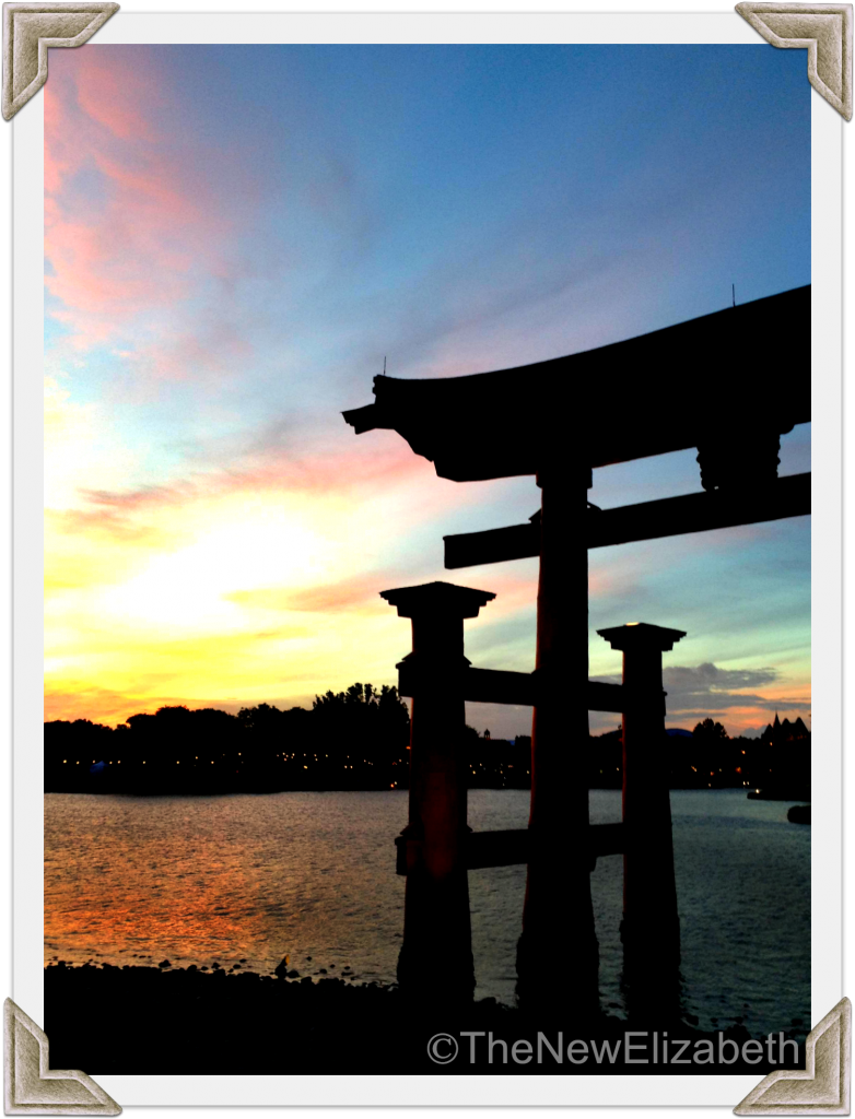 Sunset 2 N Japanese Gate wCorners